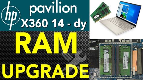 Pavilion x360 14dy0502sa ram upgrade .